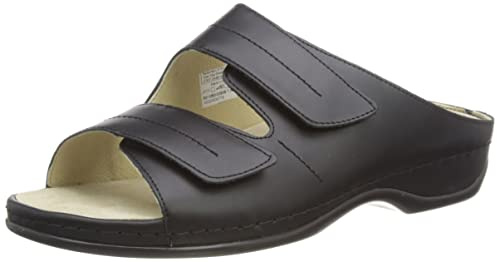 Berkemann Fedora, Damen Pantoletten, Schwarz (schwarz 938), 41.5 EU (7.5 Damen UK)