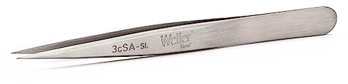 Weller Erem 3CSASL Präzisionspinzette, Standardmodell Für Feine Arbeiten. Wie 3CSA 110 mm