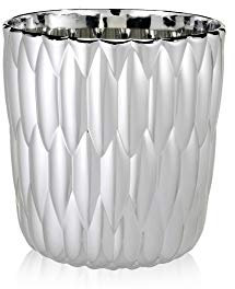 Kartell Jelly Tellern, tischtts, Gläsern, Schüsseln und Karaffen, Plastik, verchromt, 23,5 x 25 cm