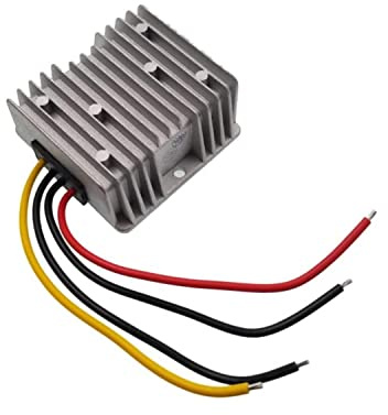 JZK Wasserdicht 5A 120W DC/DC Wandlerregler 12V bis 24V Kfz-Spannungsverstärker Aufwärts-Stromversorgungswandlermodul für Fahrzeuge, Sicherheitssysteme, Krankenhausausrüstung, Telekommunikation
