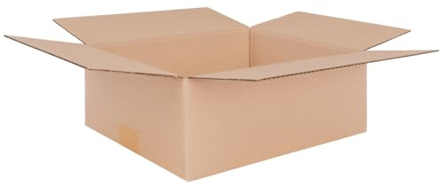 verpacking Faltkartons 320 x 250 x 120 mm KK 50 Braun [Größe und Stückzahl wählbar] 1-wellig mittelgroße Kartons 400 Stück