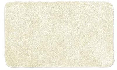 WohnDirect Badezimmerteppich groß Beige - Badematte rutschfest 60 x 100 cm - Badteppich Set, waschbar