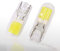 2PCS T10 194 W5W LED Bulb 12V COB Chip 6000K White 168 501 2825 LED Bulbs for Car Interior Lights Map Light License Plate Light Side Light