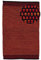 carpetfine Baumwollteppich Kelim Mia Rot 240x340 cm | Moderner Teppich für Wohn- und Schlafzimmer