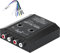 Audiokonverter,12V 4-Kanal Audioimpedanzkonverter High to Low Line Autoradio Radio Lautsprecher Frequenzfilter