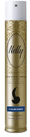 Nelly Gold Lack, starker Halt, 400 ml