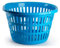 AC - Cesta para la Ropa Sucia - Forma Redonda - Fabricado en Plástico - Cesto para la colada - Almacenamiento - 28 x 47 x 45 cm - Color Surtido