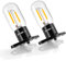 DoRight Z187 Base Microwave Oven Bulb 3.5W 240V Filament Light 25W Equivalent Incandescent Lamps for Z187 Microwave Oven, Warm White 3000K High Temperature Resistance Waterproof/Dustproof