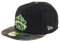 New Era Texas Rangers MLB Two Tone Black Woodland Camo 59Fifty Basecap - 7 1/2-60cm (XL)