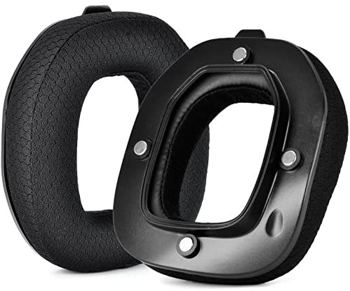 Ersatz-Ohrpolster für Logitech Astro A40 TR Gaming Headset Kopfhörer Kissen Ohrmuschel mit Magnet (Netzmaterial)