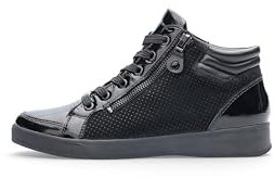 ARA Damen Rom Mid-Cut Sneaker, SCHWARZ, 40 EU