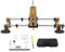 BestAlice Kit D'ouverture de Trou de Serrure de Porte, Kit D'installation de Serrure de Porte, Mortaiseuse de Serrure pour Portes en Bois, Gabarit de Mortaiseuse pour Machine à Mortaiser avec