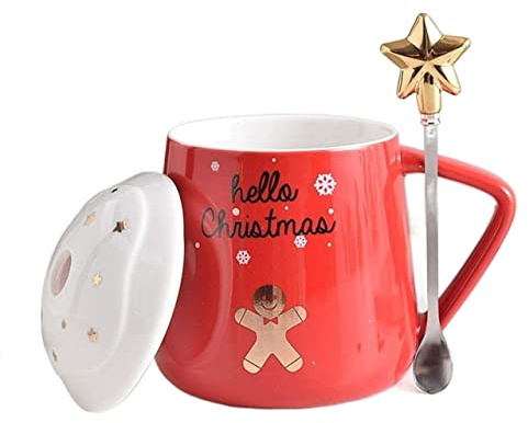 AMYSTY Kaffeetassen Tasse Kaffeebecher Kaffeetasse Neuheit, lustige Keramiktasse, spülmaschinenfeste Kaffeetassen für Weihnachtsgeburtstagsgeschenk Teetasse Becher Tassen (Color : A)