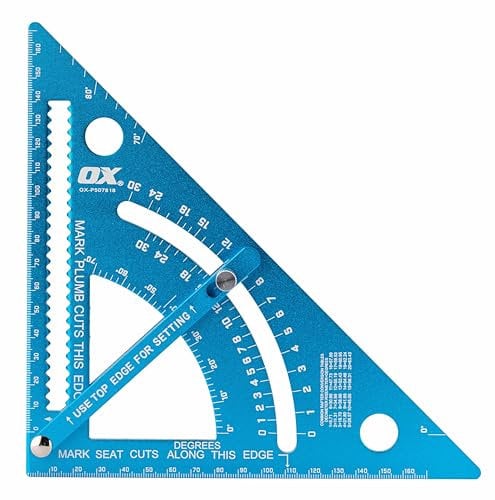 OX Pro Rafters carrés réglables en aluminium 180 mm, Outil