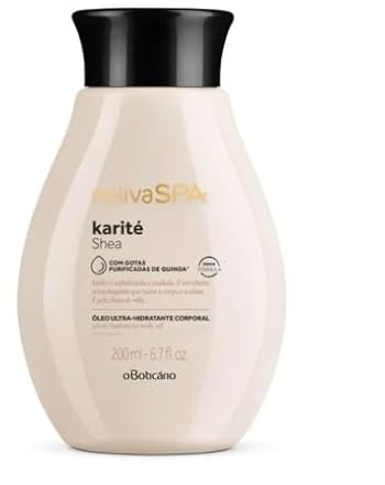 Nativa Spa Karité Huile hydratante O Boticário 200 ml