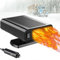 Showvigor Riscaldamento per Auto, 12V Portatile, Anti-Appannamento, 2 in 1 Riscaldamento/Raffreddamento, Mini Riscaldamento per Auto, con Presa accendisigari, per Parabrezza