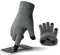 ineepor Alpaka Handschuhe Herren Damen Winter Strickhandschuhe Thermo Warme Wolle Gloves Touchscreen Dünne Grip Weich Rutschfest Flexible,Anthrazit,L