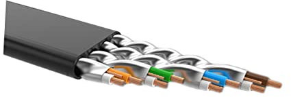 Artibetter 7 Retractable Ethernet Cable Gigabit Portative Long Connectors Lan Cable Network Cable Cate6 Ethernet Cable Double Shielded Ethernet Network Patch Cable Crossover Cable Switchbox