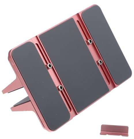 Angoily Vertikale Laptop-Halterung Aus Aluminiumlegierung Einstellbare Bis Stabiles Silikagel-rückseite Kratzfeste Vertikale Lagerung Für Bequemes Und Ordentliches Design