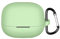 Custodia in silicone per cuffie Xiaomi Buds 5 Pro, custodia protettiva in silicone con gancio, custodia protettiva morbida e resistente, antipolvere, antiurto (verde chiaro)