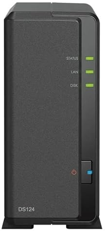 NAS 1 Baie, avec capacité de Stockage Extensible, Connexion Ethernet, idéal pour la Sauvegarde et l'accès à Distance aux données.