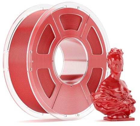MECPOW PETG 3D Drucker Filament 1,75 mm, Hochgeschwindigkeit bis 600 mm/s,Maßgenauigkeit +/- 0,02 mm,1 kg 3D Druck Filament Materialien Für die Meisten 3D Drucker
