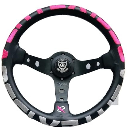 Sportlenkrad LEDERLENKRAD – 1996 ROSA 330 MM(Pink)
