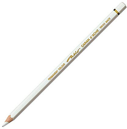 Caran d'Ache Pablo 666.001 Buntstifte, Weiß