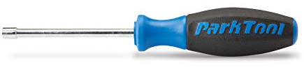 Park Tool SW-19-6 mm Hex Socket Internal Nipple Spoke Wrench, Black