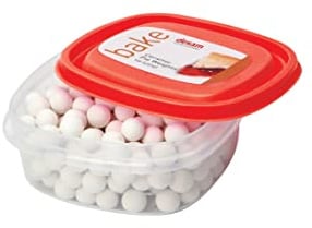 Dexam Ceramic Pie Weights in A Reusable Container 1 lb/ 450 g, White