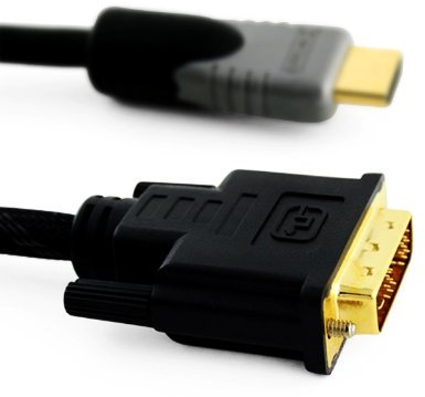 Premium N-Series 5m High Speed DVI to HDMI Cable - 1080p (Full HD) / v1.3 / Video/DVI / 24k Gold Plated
