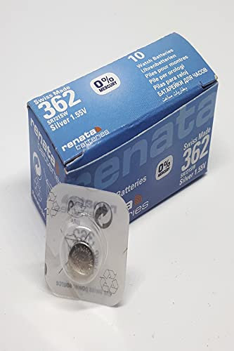 Renata SP 362 Watch Battery Pack of 10