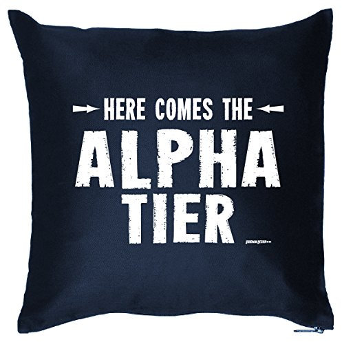 Goodman Design Mega Cooles Kuschelkissen mit Aufdruck - Alpha Tier