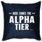 Goodman Design Mega Cooles Kuschelkissen mit Aufdruck - Alpha Tier