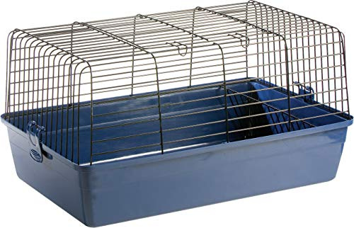 Flamingo 201867 Kaninchenkäfig Sprinters, blau, 60 cm