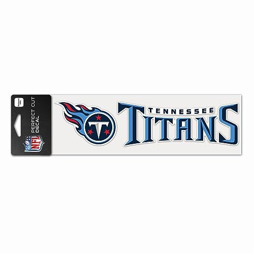 WinCraft NFL Tennessee Titans WCR48942014 Perfect Cut Decals, 7,6 x 25,4 cm