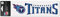 WinCraft NFL Tennessee Titans WCR48942014 Perfect Cut Decals, 7,6 x 25,4 cm