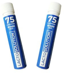 Lactosolution 15000 FCC | Integratore di Enzima Lattasi per Intolleranti al Lattosio | 150 Compresse | x2 Confezioni ricarica da 75