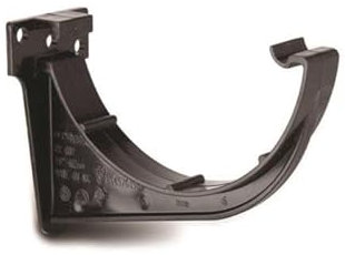 Polypipe RR109 Half Round Gutter Fascia Support Bracket 112mm Black
