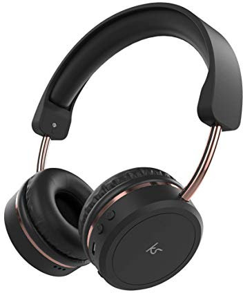KitSound KSMEXBK Metro X Wireless Bluetooth On-Ear Headphones with Track Controls , Microphone and Call Handling - Black, 18.0 cm*16.3 cm*6.5 cm