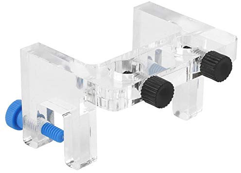 Pssopp Aquarium Soft Tube Halterung Acryl Aquarium Wasserrohr Clip Soft Tube Fixture Holder für Dosierpumpe Luftpumpe Aquarienschläuche