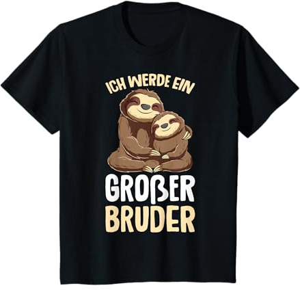 Großer Bruder 2026 Faultier Jungen Jungs T-Shirt