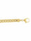 Damen Gold Schmuck 585 Gold Flach Panzer Armband 19 cm Ø 4,8 mm