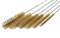 Rohrflaschenbürste, Messing-Reinigungswerkzeug, Mehrzweck-Rohrbürsten-Werkzeug-Set, Messingdraht, Flasche mit langem Griff, Borstenreinigung (8, 12, 14, 16, 20, 25 mm)