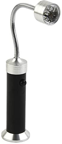 BBQ Grill Licht, Magnetisch für 360 Grad Einstellbar BBQ Licht, 9 LED Outdoor Grill Lichter BBQ Zubehör für Outdoor Camping, Picknick, Werkstatt, Batterie nicht enthalten - 1 PC