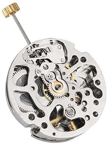 iFutniew Mouvement mécanique automatique pour pièces de réparation de montre-bracelet à remontage automatique mécanique à 3 broches