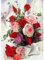 DAERLE Diamond Painting Rote und rosa Rosen, Diamond Painting Erwachsene, Diamant Painting Bilder Blume, DIY 5D Diamond Painting Set für Wand Dekor 30x40cm