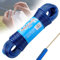 30m Cuerda Tendedero Exterior, Cuerda para Tender Ropa Exterior de Alta Resistencia Núcleo de Acero, Fuerte 4mm Dia Cordel Tender Ropa, Cuerda para Tendedero de Ropa Antióxido e Impermeable,120KG LC