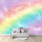 Tapeten Fantasy Regenbogen Vlies Leinwand Tapeten 400 x 280 cm geeignet Fototapete für Zimmer Schlafzimmer Küche Wohnzimmer Kinderzimmer Heimdekoration Regenbogenfarben
