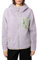Sublevel Damen Teddy Fleecejacke – Kuschelige Jacke mit Kapuze und Kontrastfarbenen Brusttaschen, Perfekt für den Alltag Purple M